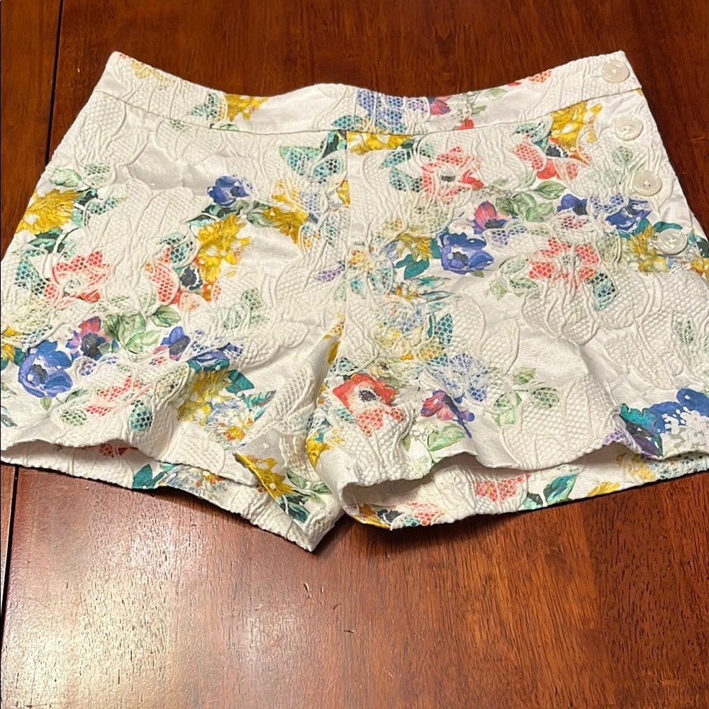 Elevenes Floral Lace Women's Shorts Size 8